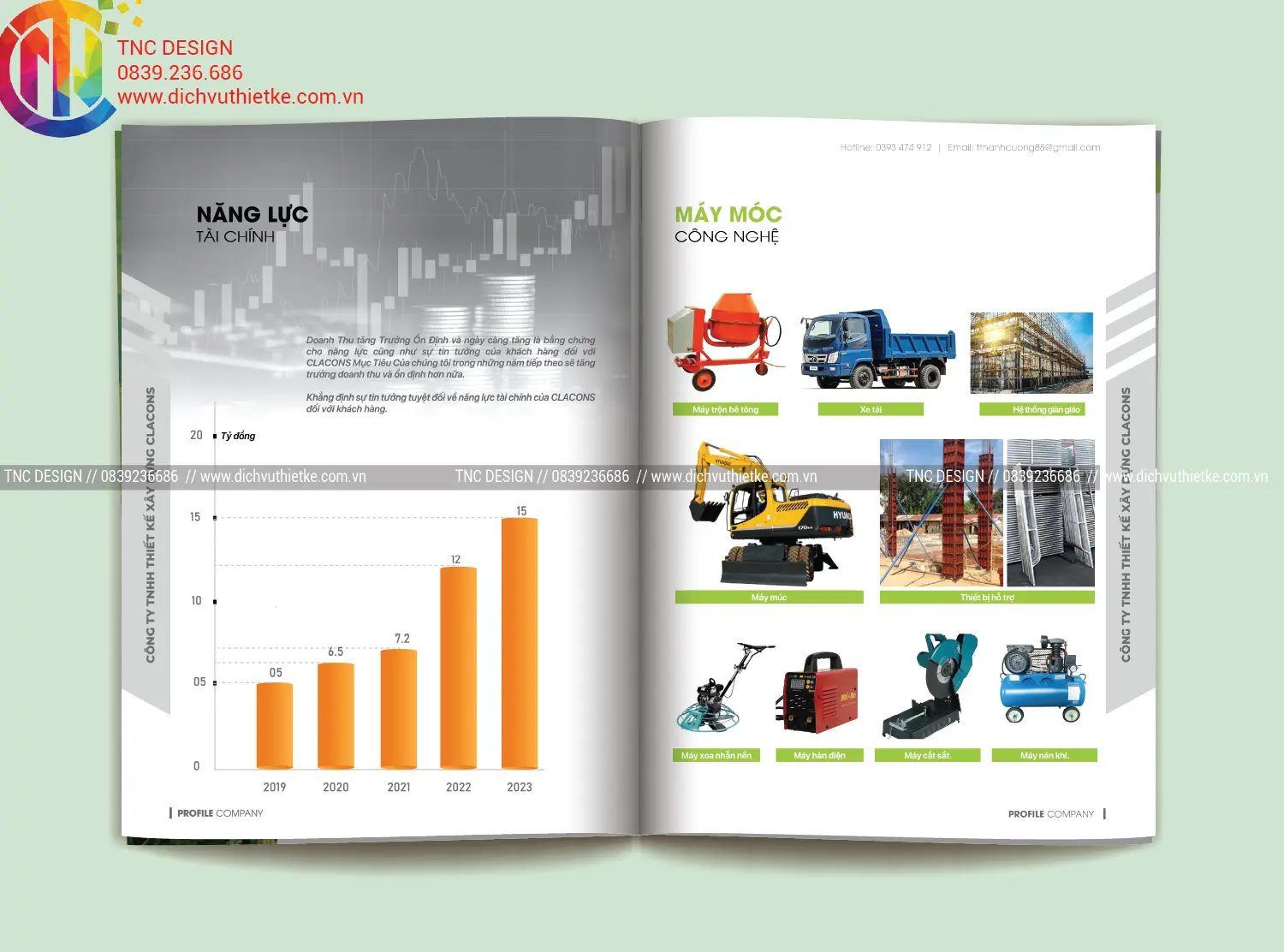 Biểu đồ tăng trưởng tài chính ấn tượng và hệ thống trang thiết bị, máy móc kỹ thuật hiện đại.