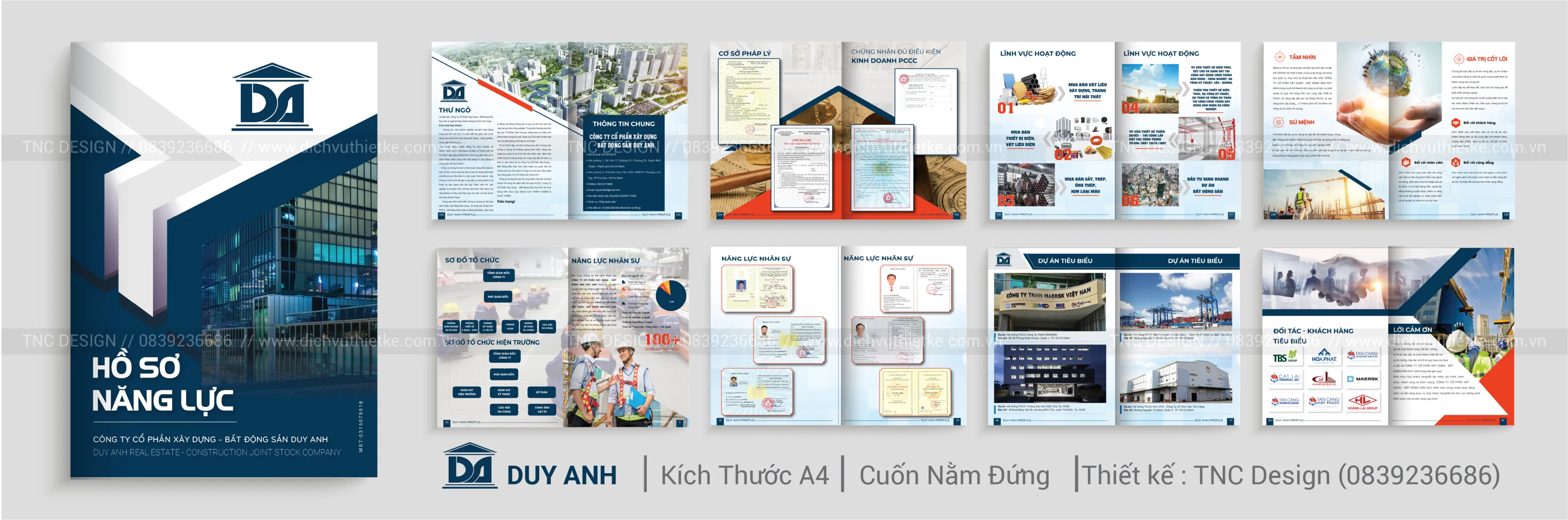 Hồ Sơ Năng Lực CÔNG TY CỔ PHẦN XÂY DỰNG - BẤT ĐỘNG SẢN DUY ANH
